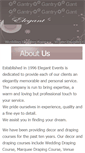 Mobile Screenshot of elegantevents.co.za